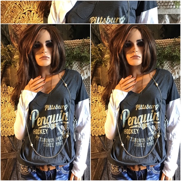 NHL Pittsburgh Penguins Hockey Long Sleeve Tee - Picture 8 of 16